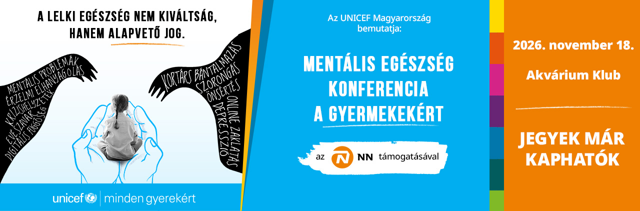 Mentális egészség konferencia UNICEF x NN Biztosító.